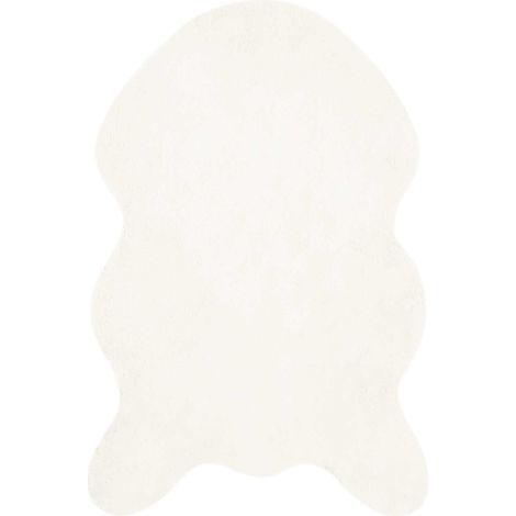 Maison Exclusive - Tappeto antiscivolo in sintetica di coniglio OLITE Crema