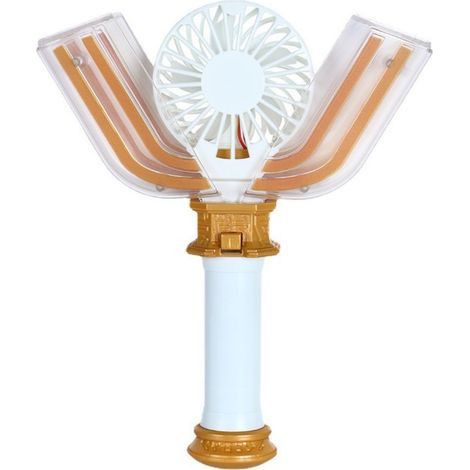 Ventilateur portable style lentille Spark d’Ultraman Tiga, mini ventilateur de refroidissement rechargeable par USB, cadeau thématique anime – AquaForge (1/3)