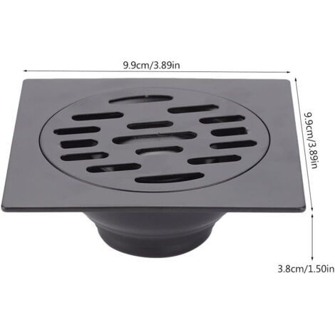 Drain de Douche Anti Odeur Siphon De Sol En Acier Inoxydable Pour Salle De Bain Evacuateur Drain (Common Floor Drain) (1/4)