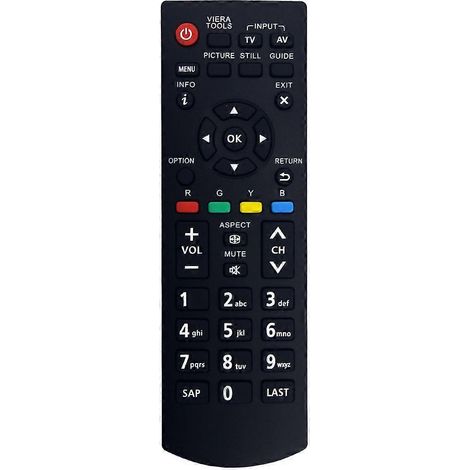 Ersatzfernbedienung N2QAYB000822 für Panasonic Viera TV N2QAYB000820 TC-L22X2 (1/5)