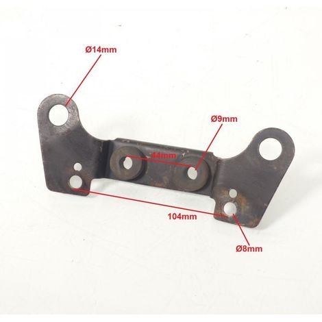 [PRODUIT D'OCCASION] Support du compteur de vitesse origine pour moto Honda 125 CB (1/2)