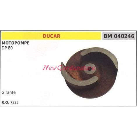 Girante pompa DUCAR motopompa DP 80 040246