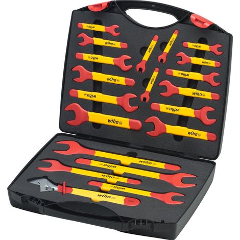 Wiha Chiave fissa ad una bocca set isolato 6-32 mm 21 pz. con valigetta (43022) (1/2)