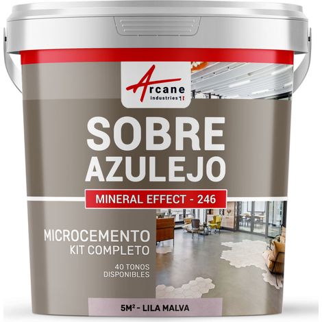Microcemento sobre azulejos