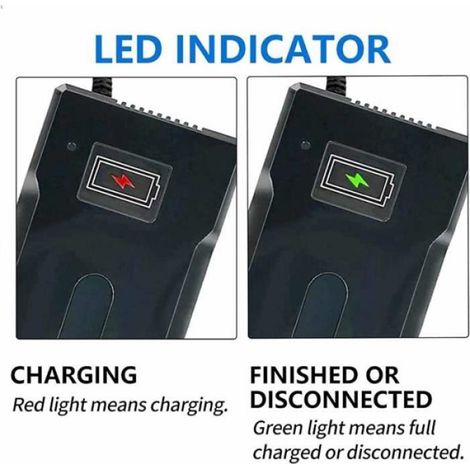 58,8 V 4 A 14S Chargeur de Batterie, 48V au Lithium Chargeur de Batterie pour vélo électrique Trotinette Électrique avec gx16 (1/4)