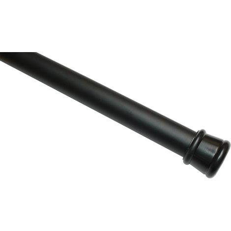 Gardinia Spannstange Ø 23/26 mm Schwarz 60 cm - 100 cm