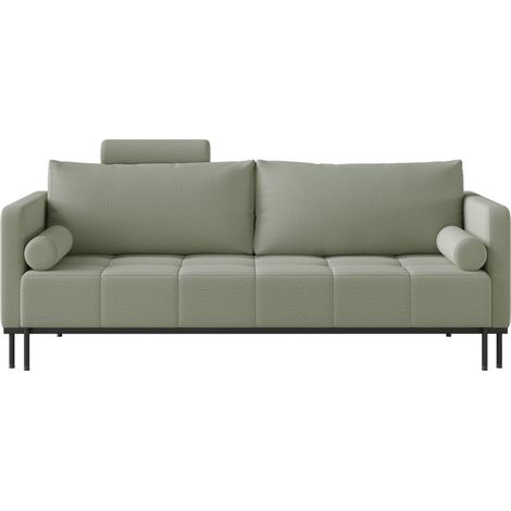 Selsey Skilia - Canapé - 224 cm - maille Vert sauge (1/5)