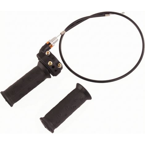 1 Paar verdrillte elektrische Gaszüge für Motorräder. - 1 Paar verdrillte elektrische Gaszüge für Motorräder. (1/5)