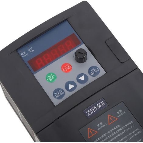 Onduleur de fréquence miniature à usage général de 1,5 kW avec entrée monophasée 220 V CA et sortie triphasée 220 V CA (1/5)