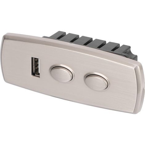 2-Tasten-Fernbedienung für elektrisches Sofa, integrierter USB-Anschluss, 5-poliges Kabel, robustes ABS (1/4)