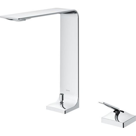 Mezclador monomando de lavabo de 2 orificios ZL saliente 164 mm, altura 224 mm cromado TOTO