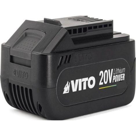 Batterie Lithium 20V - 6Ah Gamme sans fil - Témoin de charge Led VITO (1/2)