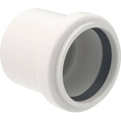 Geberit – Raccord de robinetterie adaptateur PE à joint – PVC à coller Ø50 – Filetage entrée 1" – Pour transition PVC/PE-HD (1/3)