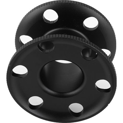 Bobine de doigt en alliage d'aluminium pour plongée sous-marine et snorkeling (Noir) (1/5)