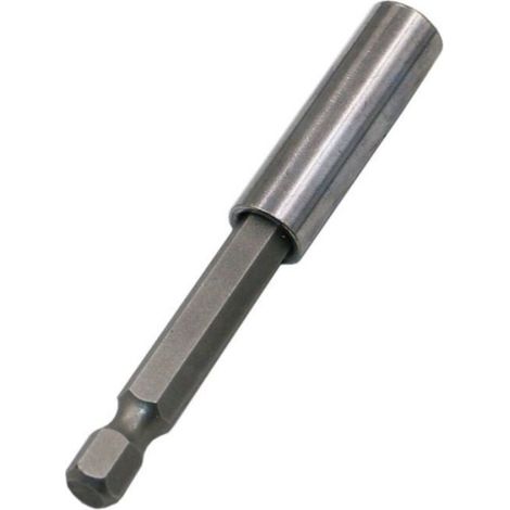 Lot de 10 Embout Tournevis, Extension Magnétique 60mm, Acier CRV, Pour Perceuse 1/4" (1/3)