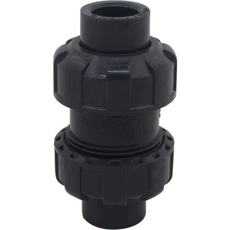 Valvola di ritegno a sfera 20 25 32 40 50 63mm, valvola di ritegno per piscina in PVC, valvola antiriflusso (diametro interno 40mm) (1/5)