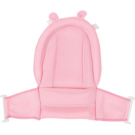 Tapis de bain flottant pour bébé - baignoire ajustable - antidérapantTRose (1/5)