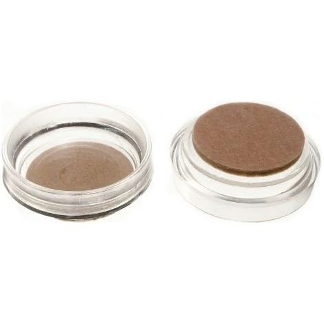 One Stop DIY Lot de 4 patins de protection de sol transparents avec patins en feutre 60 mm
