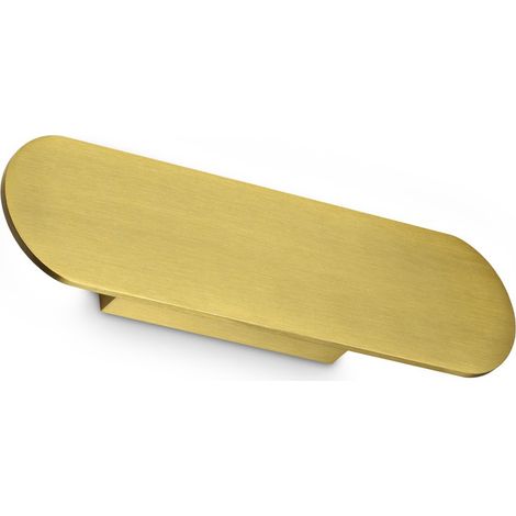 Ideal Lux applique moderna Zig Zag 1 luce LED integrato ottone metallo