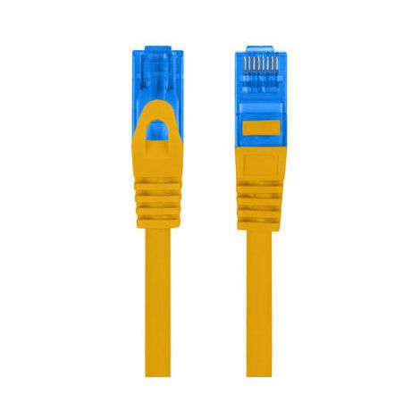 Cable de conexión Lanberg S/FTP cat.6A 1.5m lszh CCA fluke aprobado naranja (1/3)