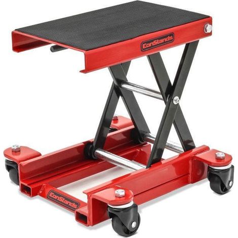 Motorradhebebühne ConStands HR1 Mobilkran 500kg rot