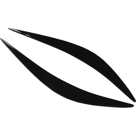 Stück hochbeständige, glänzend schwarze Scheinwerferblenden für Infiniti Q50 2014-2019