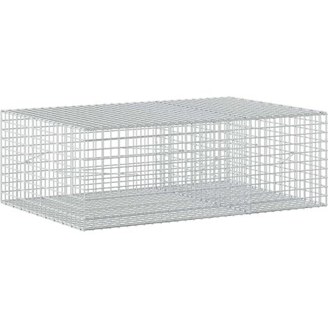 vidaXL Gabion with 3.5 mm Wire and 5x5 cm Mesh 150x100x50 cm (1/5)