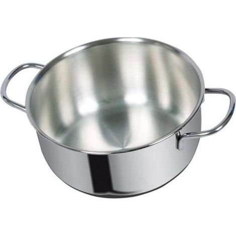 Metalsomma Casseruola Inox 2 Manici Dune 20 Cm
