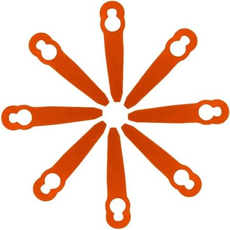 50 lames en plastique pour débroussailleuse STIHL Polycut 2-2 FSA 45 (1/5)