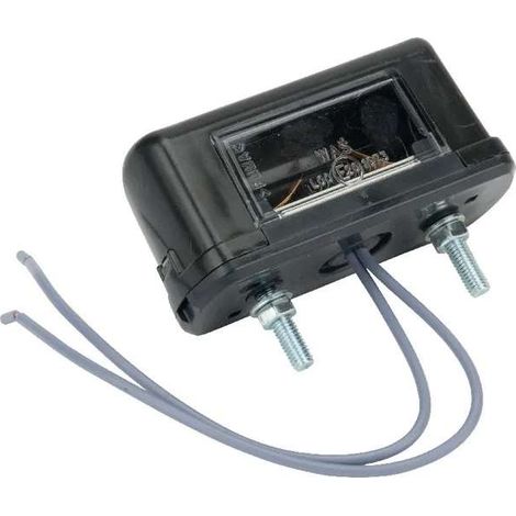 Feu éclairage plaque immatriculation arrière 12V 24V remorque camion tracteur voiture lampe phare