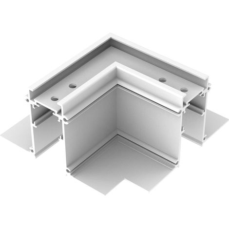 Ideal Lux connettore di alimentazione EGO 1 luce dimmerabile bianco alluminio metallo (1/2)