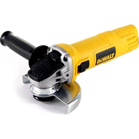 Meuleuse Compacte 800W DWE4057-QS Meuleuse Électrique Filaire avec Flasque Intérieur/Extérieur, Clé, Poignée Latérale et Carter de Protection Lame Ø125mm Vitesse à Vide 11800tr/min (1/5)