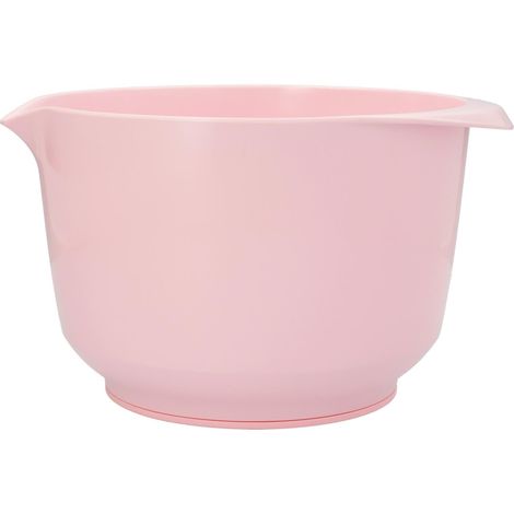 Bol mélangeur et de service, rose en soie, 12,5 × 16 × 9,5 cm – 0,75 l, PET recyclable, résistant aux rayures, passe au lave-vaisselle et au micro-ondes (1/2)