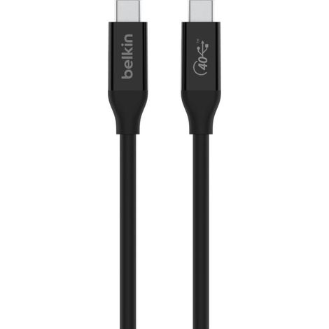 Belkin INZ001bt0.8MBK cavo USB 0,8 m USB4 Gen 3x2 USB C Nero (1/4)
