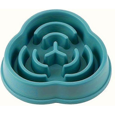Comedero de alimentación lenta con diseño de laberinto, base antideslizante para mascotas que comen rápido, previene la hinchazón y el atragantamiento, 1 unidad para mascotas pequeñas y medianas. (1/5)
