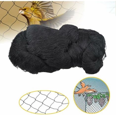 Filet anti-oiseaux, filet de protection, filet de jardin, filet à poussière, filet pour cage à oiseaux, filet anti-poussière contre les oiseaux, protection UV robuste, plantes fruitières et légumes (1/4)
