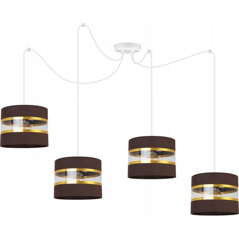 DECKE HäNGEND LAMPE KRONLEUCHTER LAMPENSCHIRM MODERN