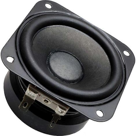 70-mm-2,75-Zoll-Lautsprecher, 4 Ohm, 15-W-Tieftöner, quadratischer Basslautsprecher für einfache Handhabung