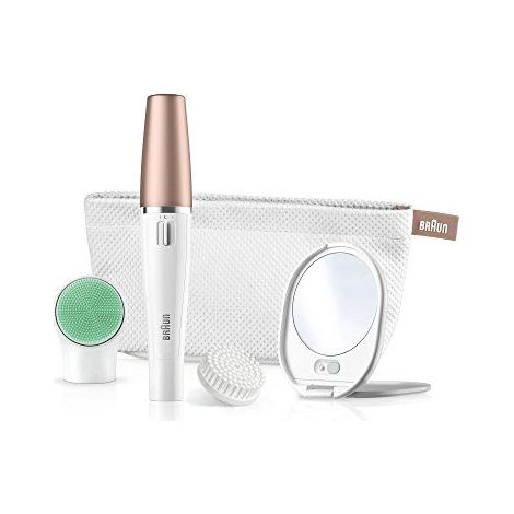 Braun FaceSpa 851v Gesichtsreinigungsbürste und -epilierer Beauty Edition Bronze (171171)