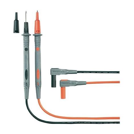Set de cordons de mesure de sécurité 1.20 m noir, rouge VOLTCRAFT MS-4N Q76101 (1/6)