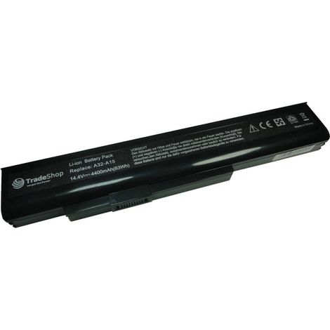 Trade-Shop Li-Ion Akku 14,4V/14,8V 4400mAh für Medion Akoya E6222 E6234 E7201 E7220 E7221 E7222 P7816 P6634 E6228