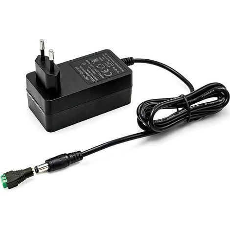 Alimentation Universelle 24V DC, Adaptateur 24V 2A, Adaptateur 48 W pour Bandes LED COB avec transformateur enfichable 5,5 x 2,1 mm, Alimentation de sécurité Basse Tension 230V AC (1/5)