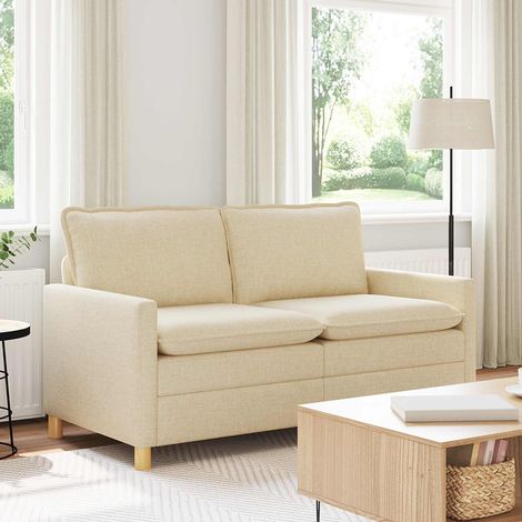 Sofá Crema 156 x 81 x 87,5 cm Tela