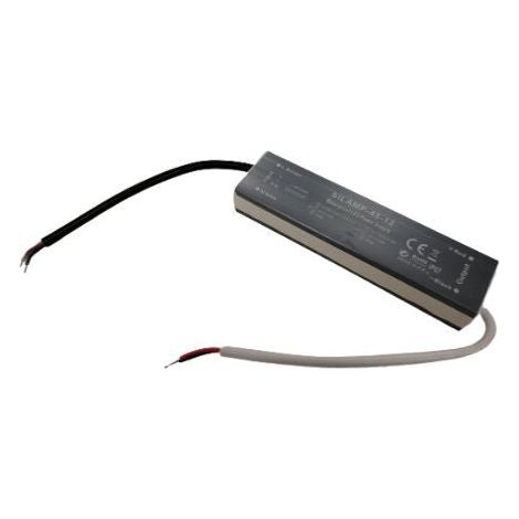 Silamp – Transformateur pour tableau électrique 220V 12V 45W IP67 – Résistant à l'eau – Protection contre courts-circuits – Alimentation LED extérieure