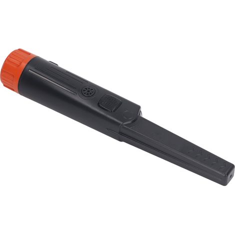 Tragbarer, wasserdichter Metalldetektor, 3-Modus-Suchstab, schwarzes Outdoor-Schatzsuchgerät (1/5)