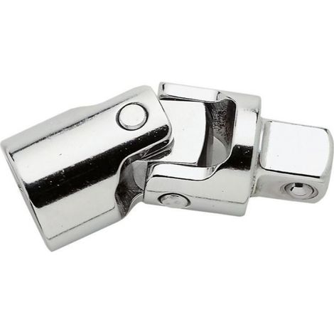 Cardan Universel - 1/2 Pouces - Pour Douilles Carrées Et Embouts Série 2 - 68,2 Mm - Acier Chromé - 1 Pièce (1/2)
