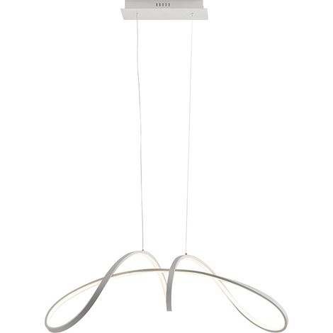 Intreccio - Suspension Led 40W 3000K Blanc Mat Ip20, Design Moderne - Groupe Rossini - Éclairage Intérieur Décoratif (1/5)