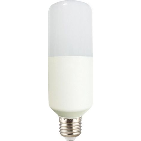 Ampoule LED colonne E27 5W lumière blanche 6000K, boîtier plastique dissipant chaleur, anti‑poussière 220V pour lustre plafonnier (1/4)