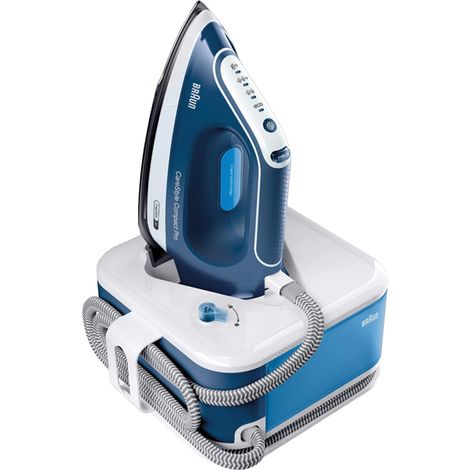 Braun Steam Iron, 6.5 Bar Carestyle Compact Pro , Blue (1/3)