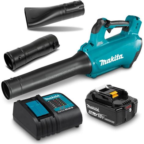 Makita DUB184 LXT 18v Lithium Cordless Brushless Leaf Blower + 5.0Ah Battery (1/4)